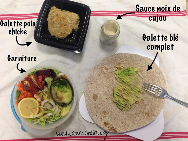 repas vegan a emporter fajitas.JPG